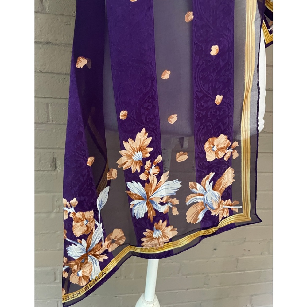 Anne Klein vintage silk scarf - Picture 7 of 12